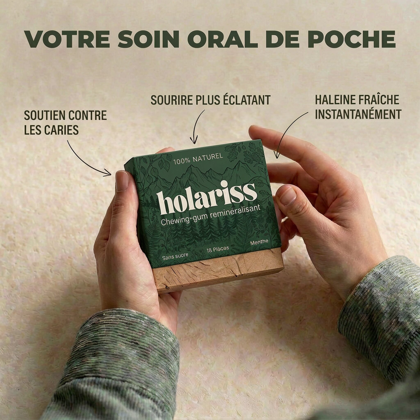 Holariss Chewing-gum Reminéralisant